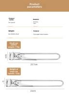 Aguja De Botella De Acero Inoxidable Con Tapa Giratoria Manual Antideslizante Herramienta De Cocina Abrebotellas Ajustable - details 1