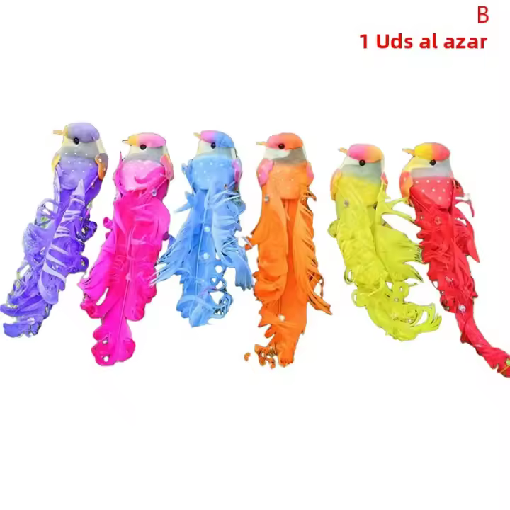 1 Pc Modelo De Pájaro Artificial De Espuma Simulación De Animales Para Decoración De Boda Y Jardín Ornamento DIY - 1