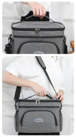 Nueva bolsa de picnic portátil para coche, bolsa de hielo fresco PEVA prensada en caliente, bolsa aislante de un solo hombro a prueba de fugas - details 14