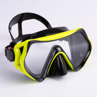 Suministros deportivos de buceo profesional, gafas de buceo, juego de tubos de respiración, protección nasal antivaho de alta definición, equipo de snorkel integrado - details 15