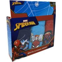 Spiderman Pack 3 Slips Niño - 100% Algodón - Tallas 2/3, 4/5, 6/8 - Colores Marino, Rojo, Azul - details 0