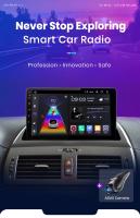 Junsun AI Voice Car Radio Stereo For BMW X3 E83 2004 2005 2006 2007 2008 2009 2010 2011 2012 Car Auto Radio Built-In Wireless Carplay & Android Auto Automotive Multimedia Touch Screen 360 camera Car Intelligent Systems With GPS Navigation - details 0