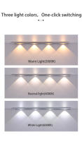 Luz Nocturna LED Con Sensor De Movimiento Inalámbrica Ultra Delgada Para Cocina Armario Dormitorio Iluminación Interior USB Para Refrigerador De Vino - details 3