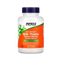 NOW Foods, Milk Thistle Extract, Extra Strength, 450 mg, 120 Softgels - details 0