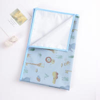 Mantel De Cambio De Pañales Para Bebés Suave Y PU Impermeable a Prueba De Fugas Lavable Para Recién Nacidos Almohadillas De Orina Reutilizables Para Picnic Y Viajes - details 2