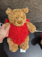 Muñeco De Peluche JellyCat Barcelona Amor Oso Teddy Regalo Para Novia Día De San Valentín Decoración Para El Hogar Y Coche 26cm Unisex - details 14