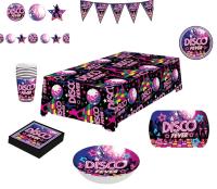 Guirca Pack Vajilla Fiesta Disco 8 Accesorios - details 1