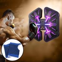 Máquina de Boxeo musical with Guantes De Boxeo, entrenador de Boxeo inteligente montado en la pared para niños, equipo de juego de Boxeo, máquina de Boxeo de entrenamiento para niños, adolescentes, niños y niñas, regalos - details 3