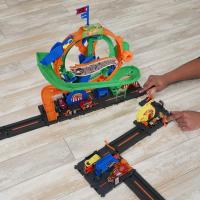 Hot Wheels Rueda de la Fortuna Pista para coches de juguete con noria con luces y sonidos Mattel HKX46 - details 5