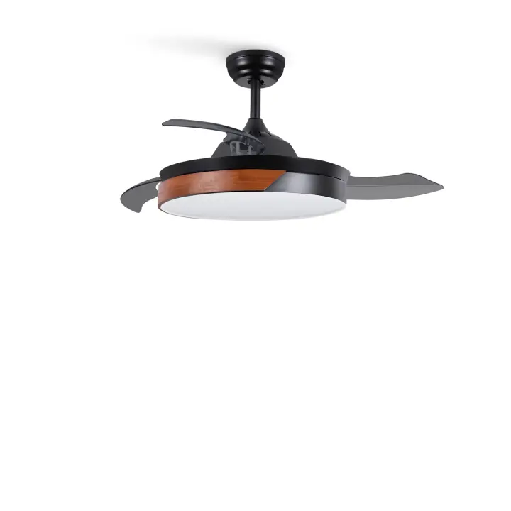 Create - Ventilador de Techo WIND CLEAR con Luz LED y Control Remoto - 6 Velocidades - 1