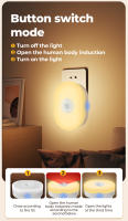 Lámpara De Pared Inteligente LED WiFi Tuya Con Sensor De Movimiento PIR Luz Nocturna Blanca Cálida Y RGB Control Remoto Por App Compatible Con Alexa Y Google Home - details 9