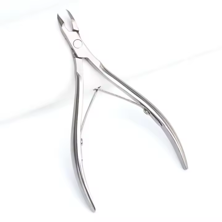 Tijeras De Cutícula Para Manicura Y Pedicura Acero Inoxidable Eliminador De Piel Muerta Herramienta De Cortadores De Cutícula - 1