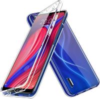 Funda para Oppo Find X5 Lite / Reno 7 (5G) Carcasa Gel TPU Silicona Transparente Tapa Libro Negro Antishock Anillo Soporte Iman 360 Grados Cordon Colgante Protector Pantalla Cristal Templado Toallitas Cubierta de Alta Calidad MX Movilear - details 0