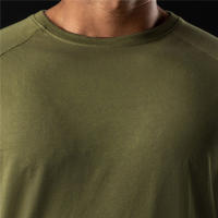 Camiseta De Manga Larga De Algodón Para Hombre Moda Otoño Camiseta Deportiva Casual Para Gimnasio Y Bodybuilding Tops Masculinos - details 15