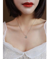 Encanto Collar con colgante de corazón de amor de acero inoxidable para mujer, gargantilla de regalo de joyería con cadena Simple para el cuello, nueva moda 2025 - details 3