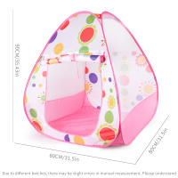 Carpa De Sol Para Niños Y Niñas Casa De Juego Interior Pabellón De Oceano Plegable Para Habitación De Princesa Para Bebés Y Niños De 0 a 3 Años - details 2