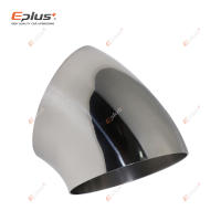 Fijación De Tubo De Escape Para Motocicleta Y Coche Universal 45 Grados Acero Inoxidable 304 Tubo Muffler Soldado Sanitary - details 5