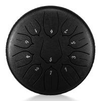 Hluru Glucophone Trompeta De Acero 6 Pulgadas 11 Notas Drum D5 Eterno Para Principiantes Handpan Instrumentos Musicales Multifuncionales - details 5