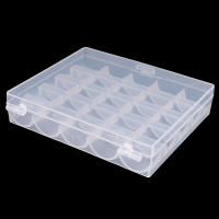 Organizador De Bobines Vacíos Para Máquina De Coser 25/36 Bobines Caja De Almacenamiento Para Herramientas De Costura Y Bordado - details 7