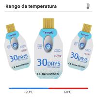 Logger De Temperatura USB Registrador De Datos De Humedad Y Temperatura Single Use Con Reporte PDF 30/60/90 Días Puerto USB 10000 Puntos - details 4
