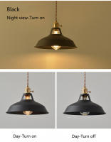 Lámpara Colgante Retro Industrial LED Para Restaurante Cocina Hogar Decorativa De Metal En Colores Variados Para Iluminación De Sala De Estar Estudio Dormitorio Hotel - details 17