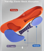1Par De Almohadillas De Apoyo De Arco Para Zapatos Insoportables De Plantar Fasciitis Ortopédicas Antideslizantes Absorbentes De Choque Para Hombres Y Mujeres - details 3