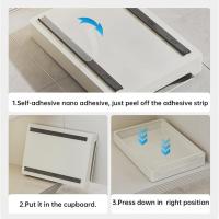 Kitchen Storage Rack with Slide Rails Pull-out Kitchen Drawer Type Storage Tray Spice Box Pantry Basket Storage Rack Cabinets Organizer - details 0