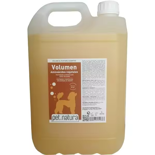 PETNATURA CHAMPÚ VOLUMEN 5 l - 1