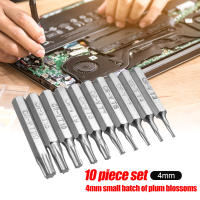 Juego De 10 Piezas De Bits CR-V T3 T4 T5 T6 T7 T8 T9 T10 T15 T20 Herramienta De Reparación Móvil Material De Acero Cromo Vanadio Multifuncional - details 4