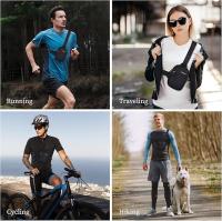 Bolso bandolera pequeño para hombre y mujer, ligero, impermeable, bandolera de nailon con correa ajustable para viajes y deportes al aire libre. - details 4