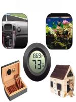 Mini Termómetro Y Higrómetro LCD Digital Para Nevera Y Congelador Rango De Temperatura -50~ +70°C Medidor De Temperatura Y Humedad Sensor Detector - details 2