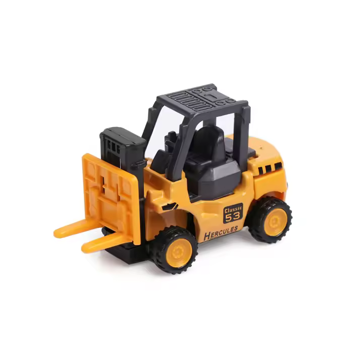 Vehículos De Miniatura De Construcción De Acción Para Regalo De Navidad 8 Tipos Camión Grúa De Aleación De Latón Modelo Clásico Juguete Para Adolescentes Y Adultos - 1