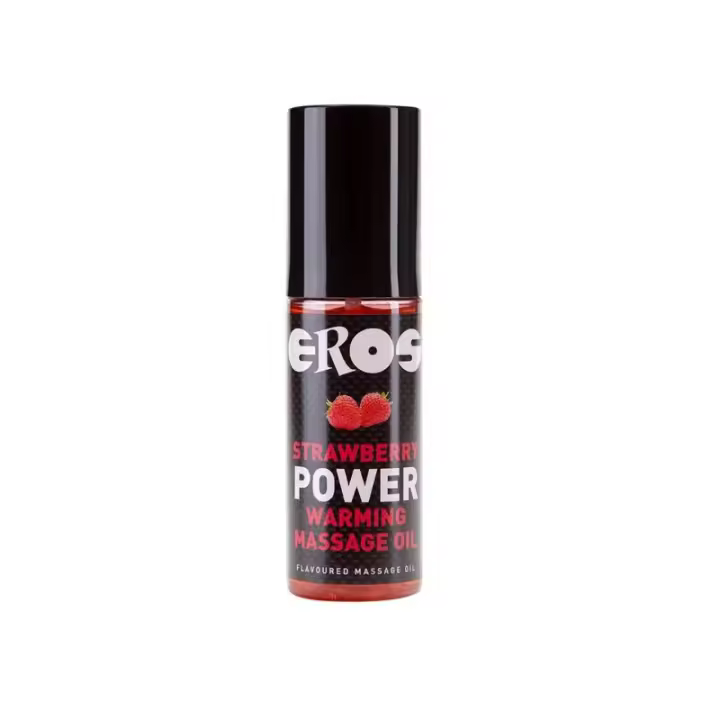 Aceite de Masaje Efecto Calor Fresa Power 100 ml - 1