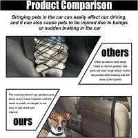 Red De Aislamiento Anticolisión Para Coche Con Valla Para Mascotas Barreira De Segurança Para Niños Y Perros Dispositivo Amortiguador - details 3
