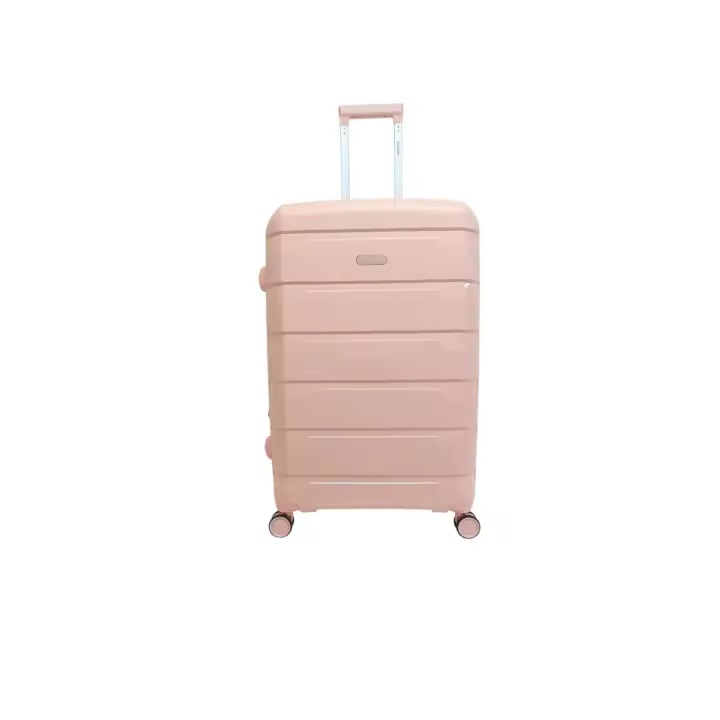 Maleta Barata Grande  Expandible de Polipropileno color  Coral Benzi BZ5750 de Viaje.Rígida 4 Ruedas giratorias 75x46x29/34 cms y 4,1kgs. Equipaje de Mano. Resistente y Ligera. Cerradura integrada TSA de combinación.. (CORAL) - 1