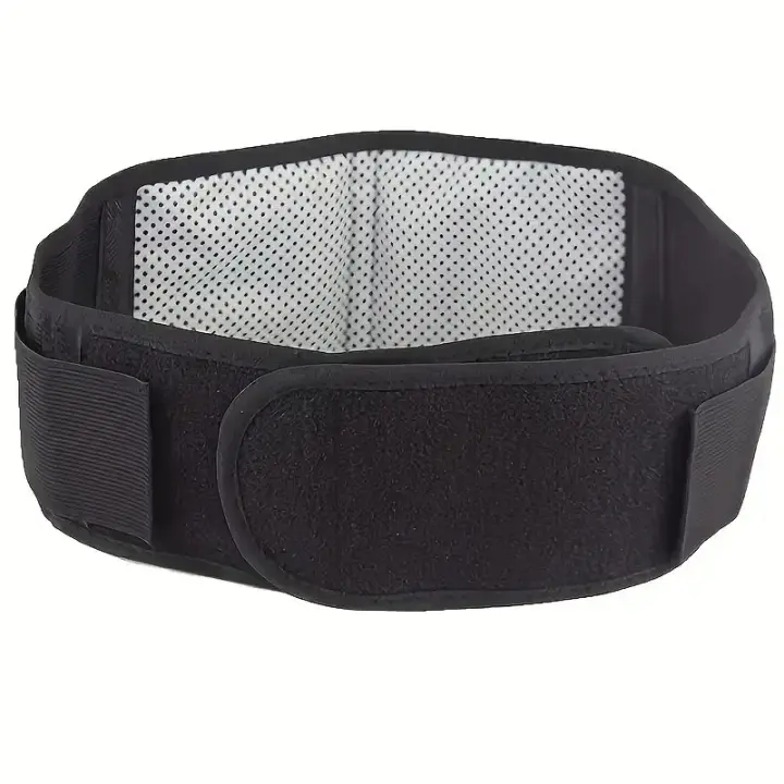 Cinturón De Apoyo Para Espalda Y Cintura Con Terapia Magnética Auto-caliente Cinturón De Masaje Deportivo Cinturón De Cuidado Del Cuerpo Unisex - 1