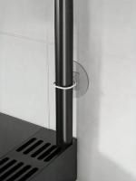 Soporte de lavadora de doble capa sobre el inodoro, acero inoxidable, estantería multifuncional, para cuarto de lavado, cocina, sala de estar, sin electricidad, estantes, ahorro espacio - details 3