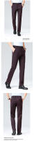 Pantalones Casuales Para Hombre Verano 29-42 Mallas Elásticas Suaves Y Frescas Sin Hierro Estilo Recto Ligeros Para El Día - details 47