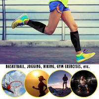 1Par De Manguitos De Compresión Para Piernas Soporte Para Pies Sin Costuras Para Alivio Del Dolor En Las Piernas Fitness Running Esfuerzo Physical - details 8