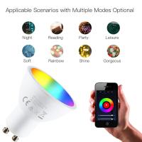 Bombilla LED Inteligente Tuya GU10 WIFI RGB CW Blanca 5W Dimmer Control Remoto Con App Smart Life Compatible Con Alexa Google Para El Hogar - details 3