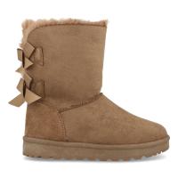 Puntosalao Botas Australianas Cómodas con Lazo Taupe Mujer : estas botas australianas hebillas taupe para mujer en PuntoSalao y crea tu look con estilo y con los mejores precios del mercado - details 0