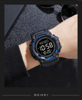 Reloj Deportivo SKMEI Con Pantalla LED Y Luz De Escritorio Para Hombres Resistente Al Agua 5Bar Reloj De Pulsera Digital Con Cuenta Regresiva Y Luz Retroiluminada - details 13