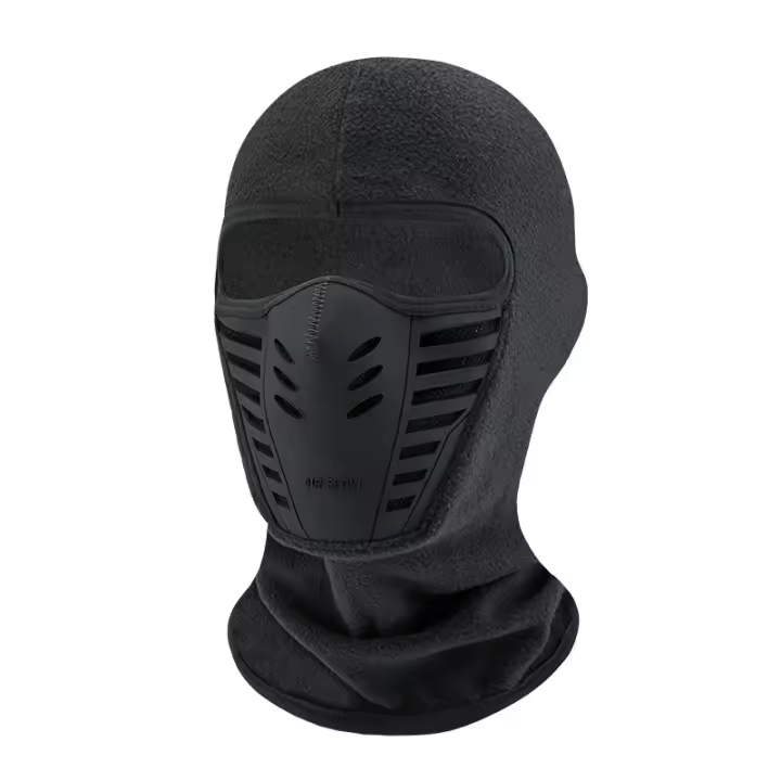 Máscara De Moto Térmica De Piel Para Ciclismo Resistente Al Viento Invierno Balaclava Motorbike Para Hombres Y Mujeres - 1