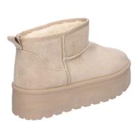 PuntoSalao Botas australianas con plataforma y pelo mujer color beige 6BKA - Botas australianas con plataforma y pelo suave mujer color beige : La bota australiana con pelo más de moda... - details 2