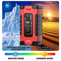 Cargador De Batería De Coche Automático 12V 10A 7 Etapas Rápida 6-180Ah Para AGM GEL WET Batería De Ácido Plomo Con Pantalla LCD - details 1