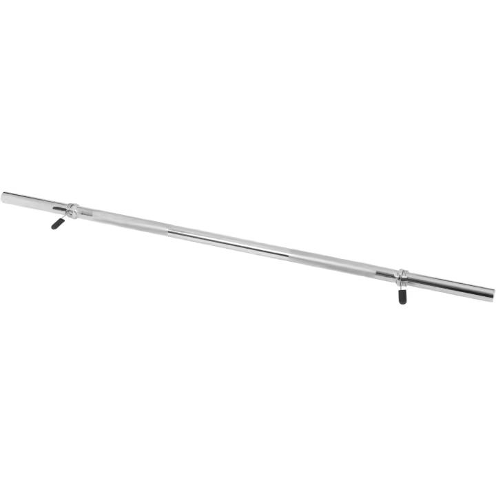 Gorilla Sports Barra de pesas con muelles de resorte 120 cm - 1