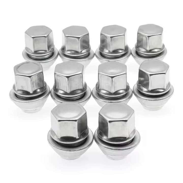 Juego De 1 Pieza De Tornillo De Llanta M12 X 1.5 19MM Para Ford Fiesta Mondeo C-Max Focus MK1 MK2 MK3 ST RS Con Almohadilla De Tornillo De Aleación - 1