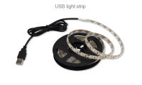 Luz LED Para Cocina Con Sensor De Movimiento Y Control USB 5V 1m-5m Iluminación Inteligente Para Dormitorio Armario Casa - details 2
