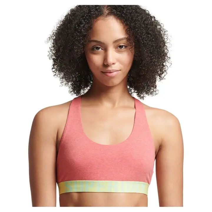 Superdry Sujetador Large Logo Crop Lette Bra - 1