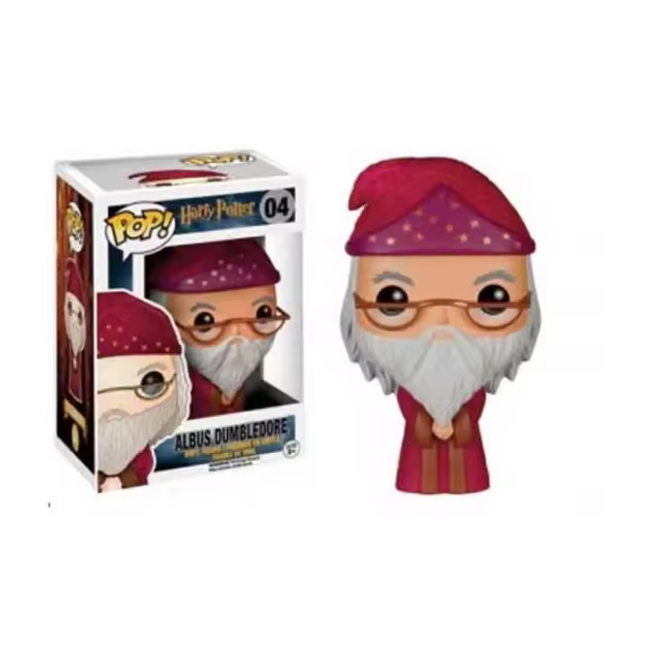Funko POP! Harry Potter - 004 Albus Dumbledore - Harry Potter - Figura Coleccionable Oficial - Juguete para Niños y Adultos - Fans - Diversidad de Personajes y Temáticas - 1